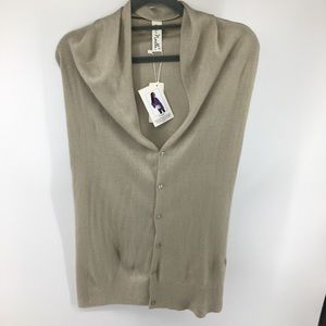 Simply Noelle Bordeaux Wrap NWT